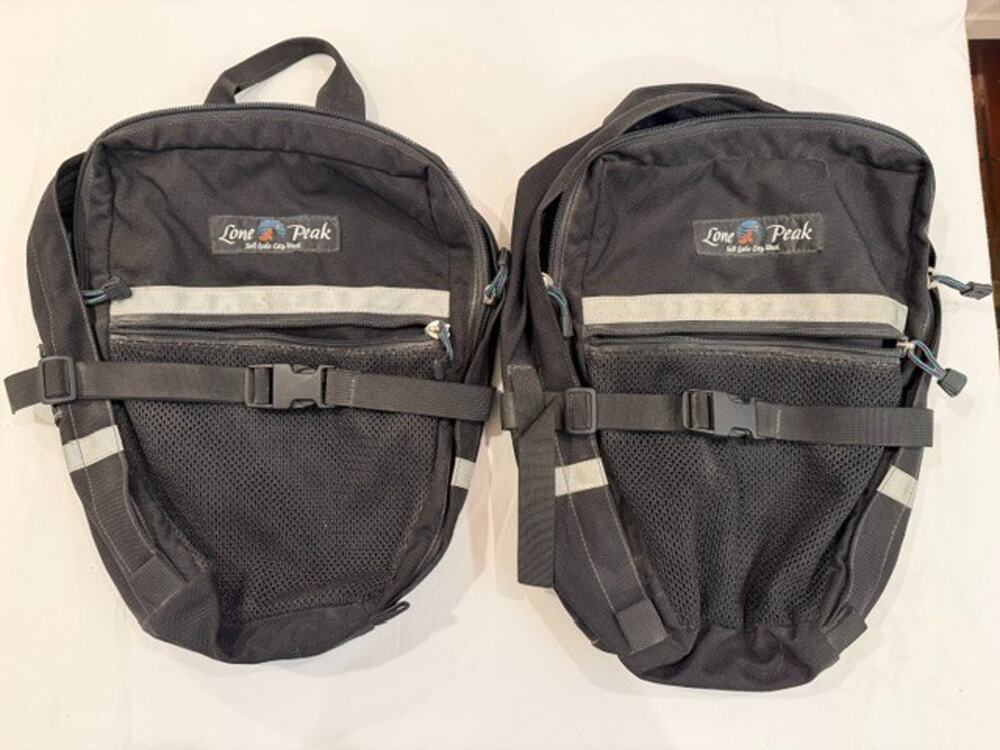 Lone Peak Packs Touring Commuter Cycling Canvas PANNIERS Bags